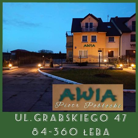 Pokoje Goscinne " Awia " Łeba Exterior foto